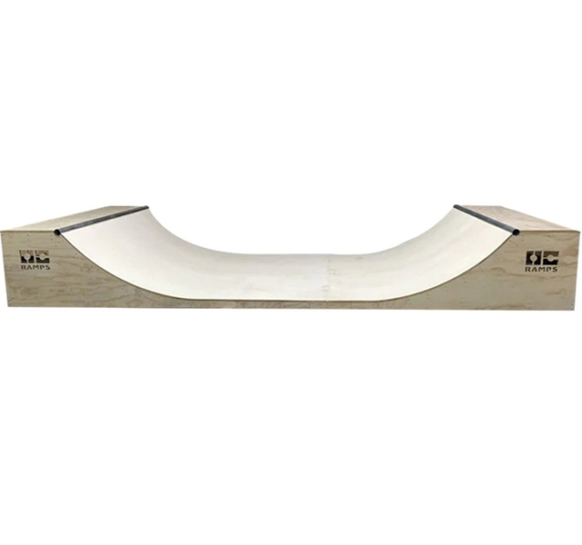 車庫迷你坡道 2 英尺高 – 半管